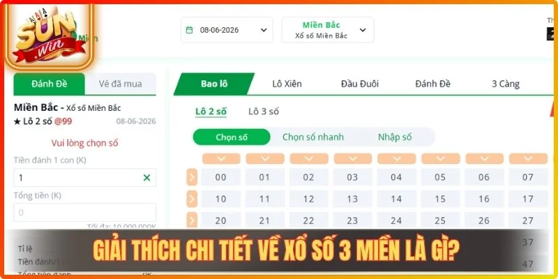 Xổ Số 3 Miền Là Gì